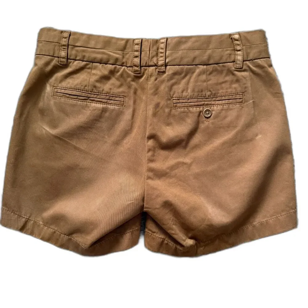J. Crew Tan Cotton Casual Shorts